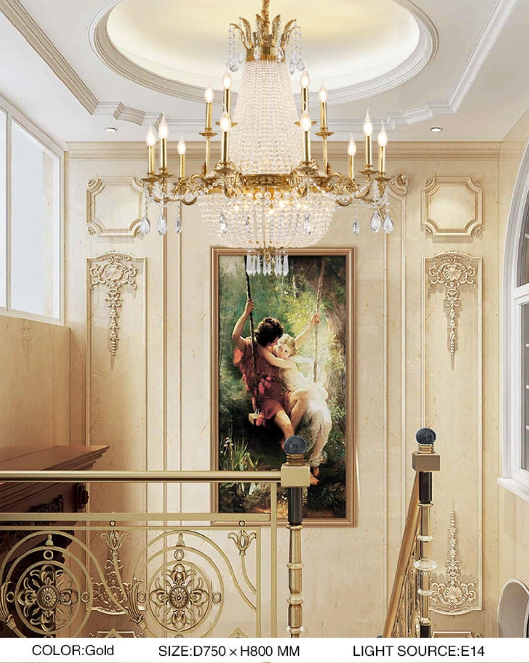 Premium Empire Chandelier - Reflect Lighting