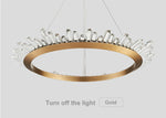 Wagon Wheel Chandelier-Black/Gold - Reflect Lighting