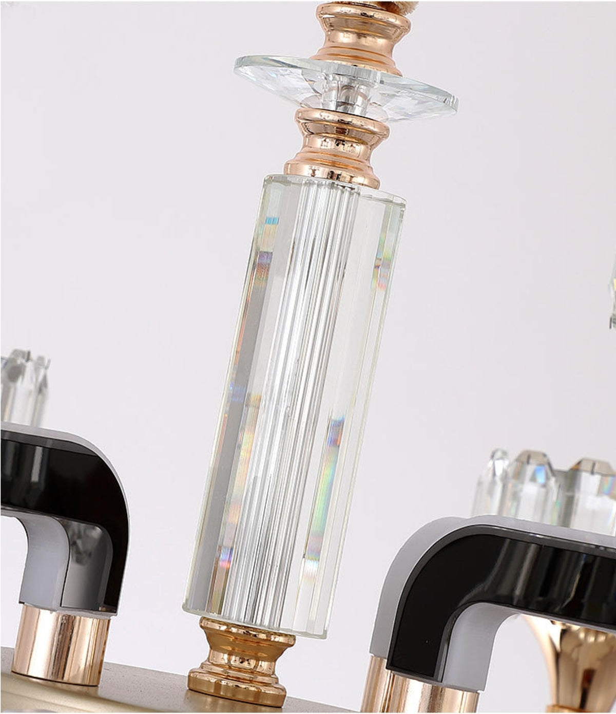 Marie Lustre De Cristal Gold Chandelier - Reflect Lighting