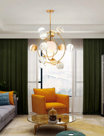 Solar System Glass Chandelier - Reflect Lighting
