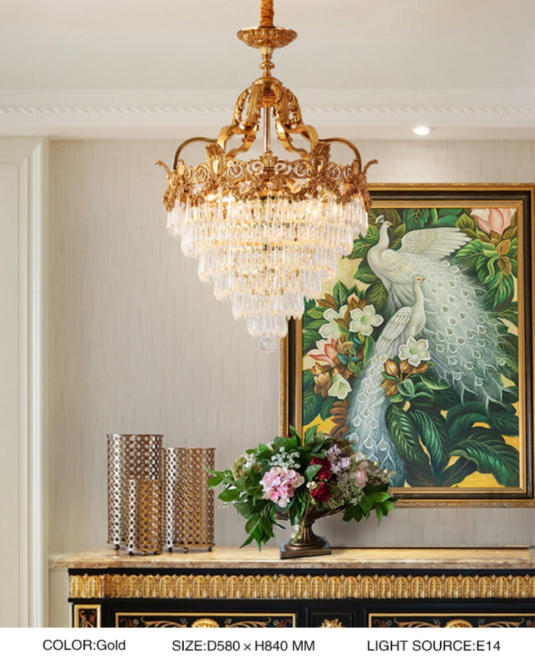 Premium Antique Beaded Chandeliers - Reflect Lighting