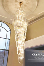 Large Italian Crystal Chandelier - Reflect Lighting