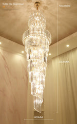 Large Italian Crystal Chandelier - Reflect Lighting