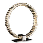 Bennie Crystal Table Lamp- Gold/Chrome - Reflect Lighting