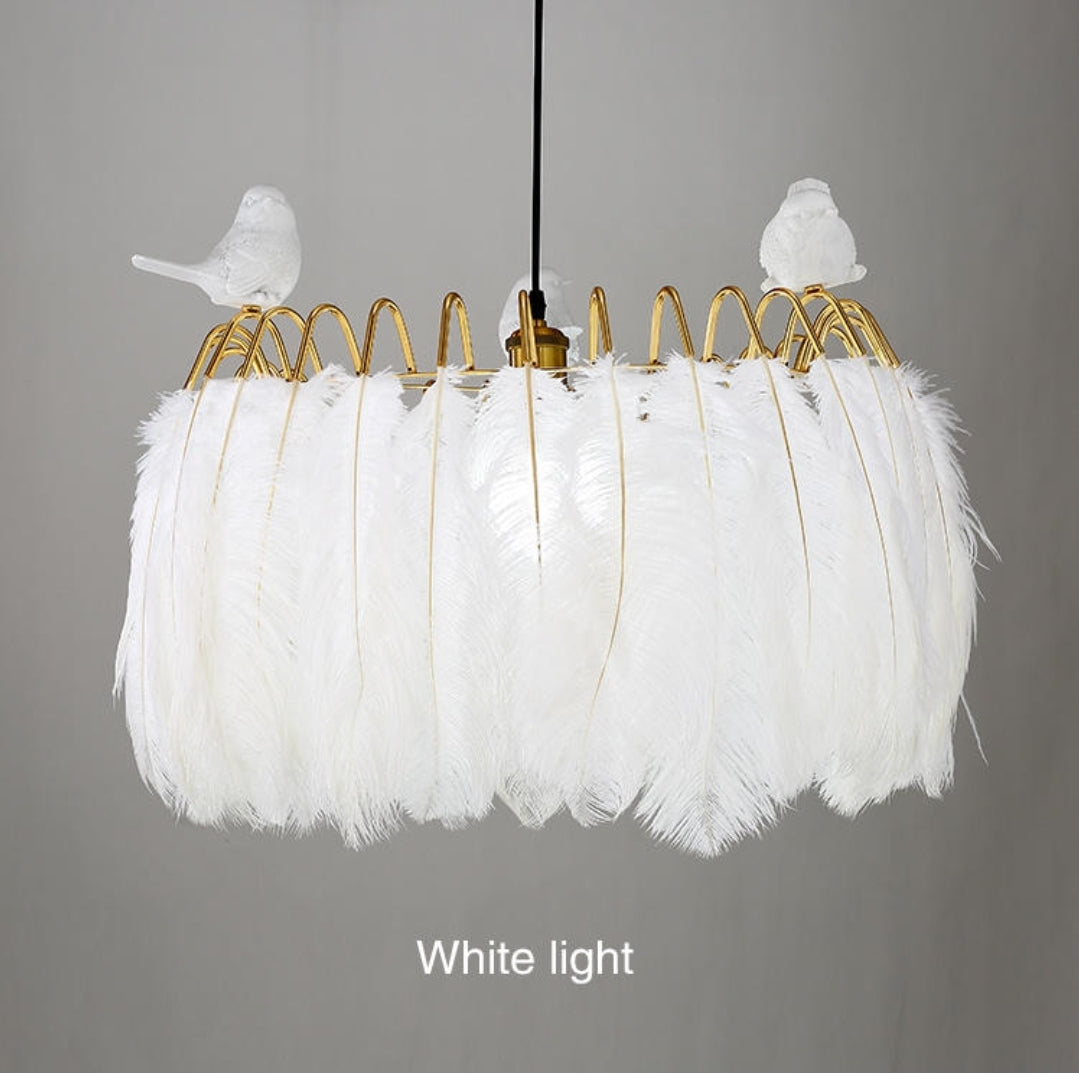 Redneck Feather Bird Chandelier - Reflect Lighting