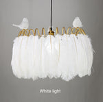 Redneck Feather Bird Chandelier - Reflect Lighting