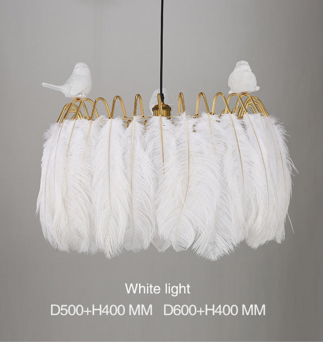 Redneck Feather Bird Chandelier - Reflect Lighting