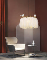 Redneck Feather Bird Chandelier - Reflect Lighting