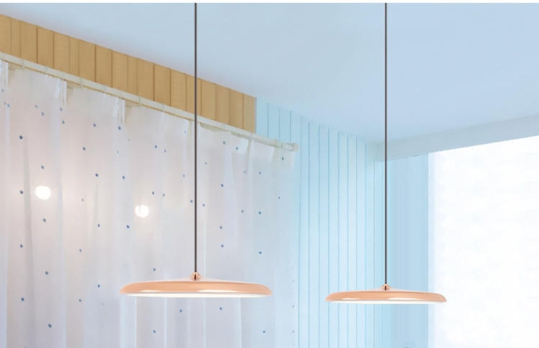 Simple Metal Led Pendant Lighting- 8 Colours