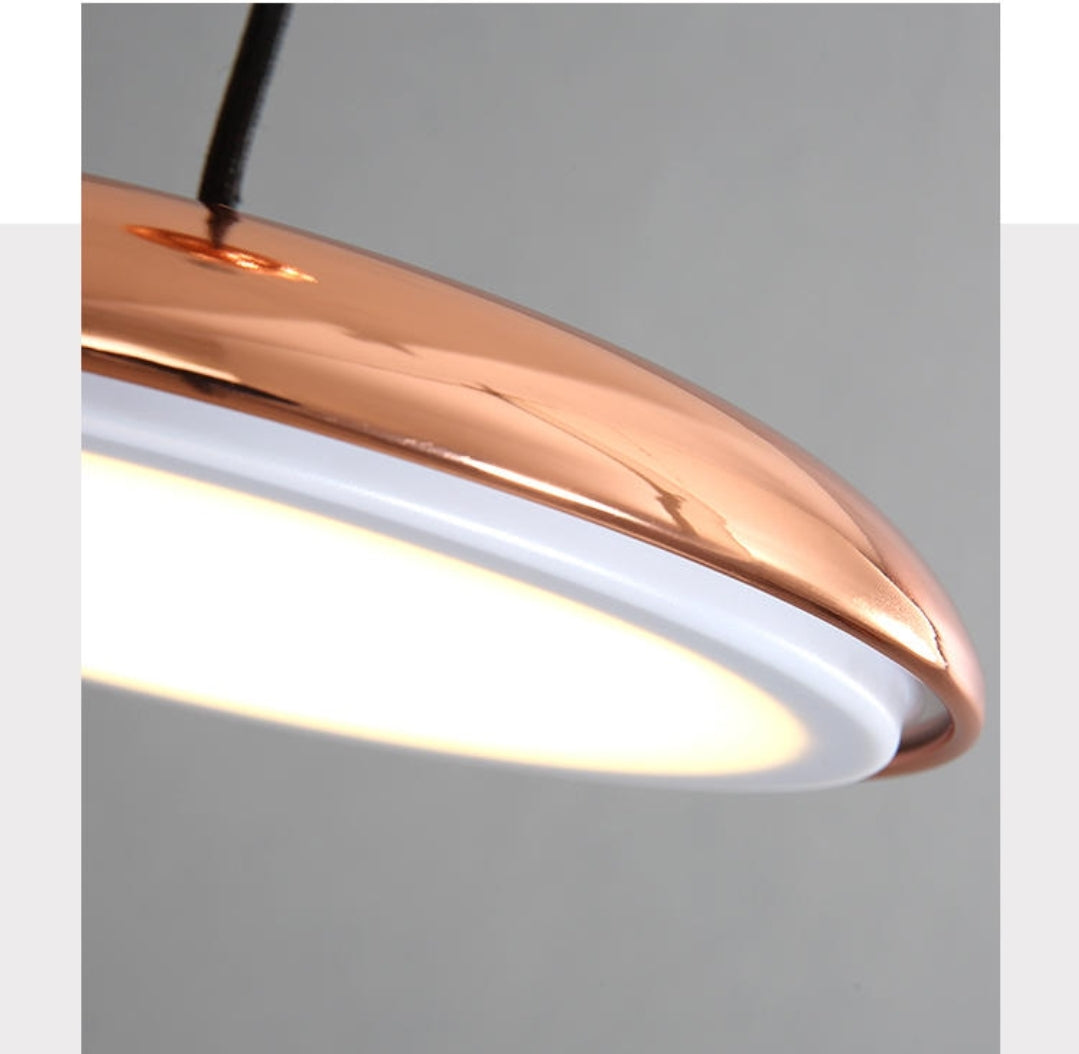 Simple Metal Led Pendant Lighting- 8 Colours