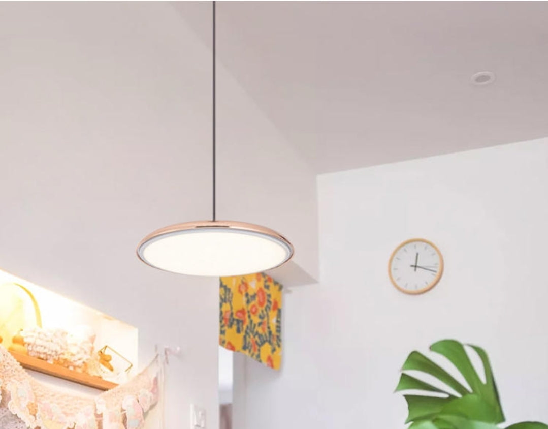 Simple Metal Led Pendant Lighting- 8 Colours