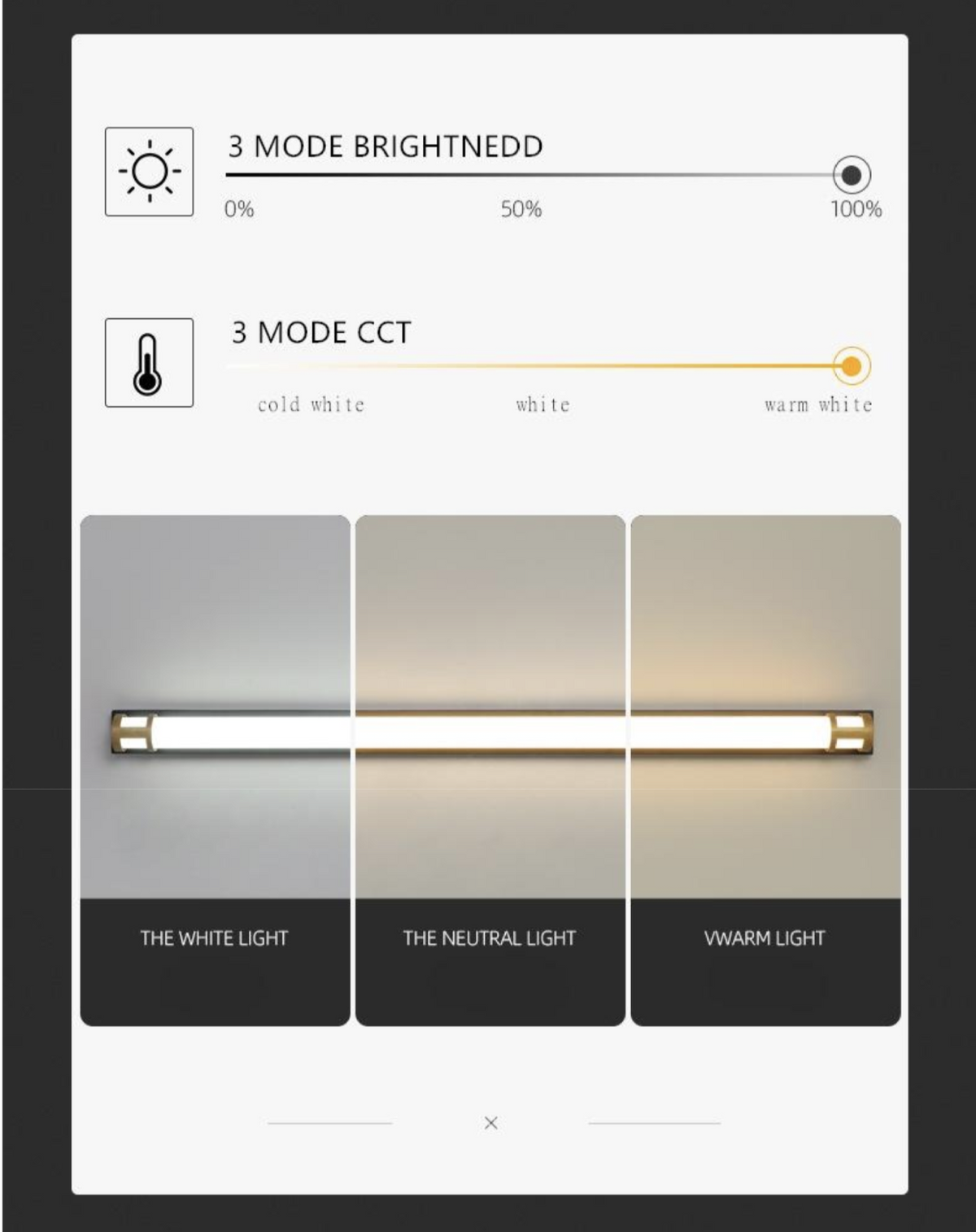 Galarza Gold & Black LED Outdoor Wall Light - Reflect Lighting