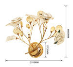 Lotus Flower Crystal Wall Lamps/-6 Colours - Reflect Lighting