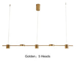 Long Iron Spotlight Black/Gold - Reflect Lighting