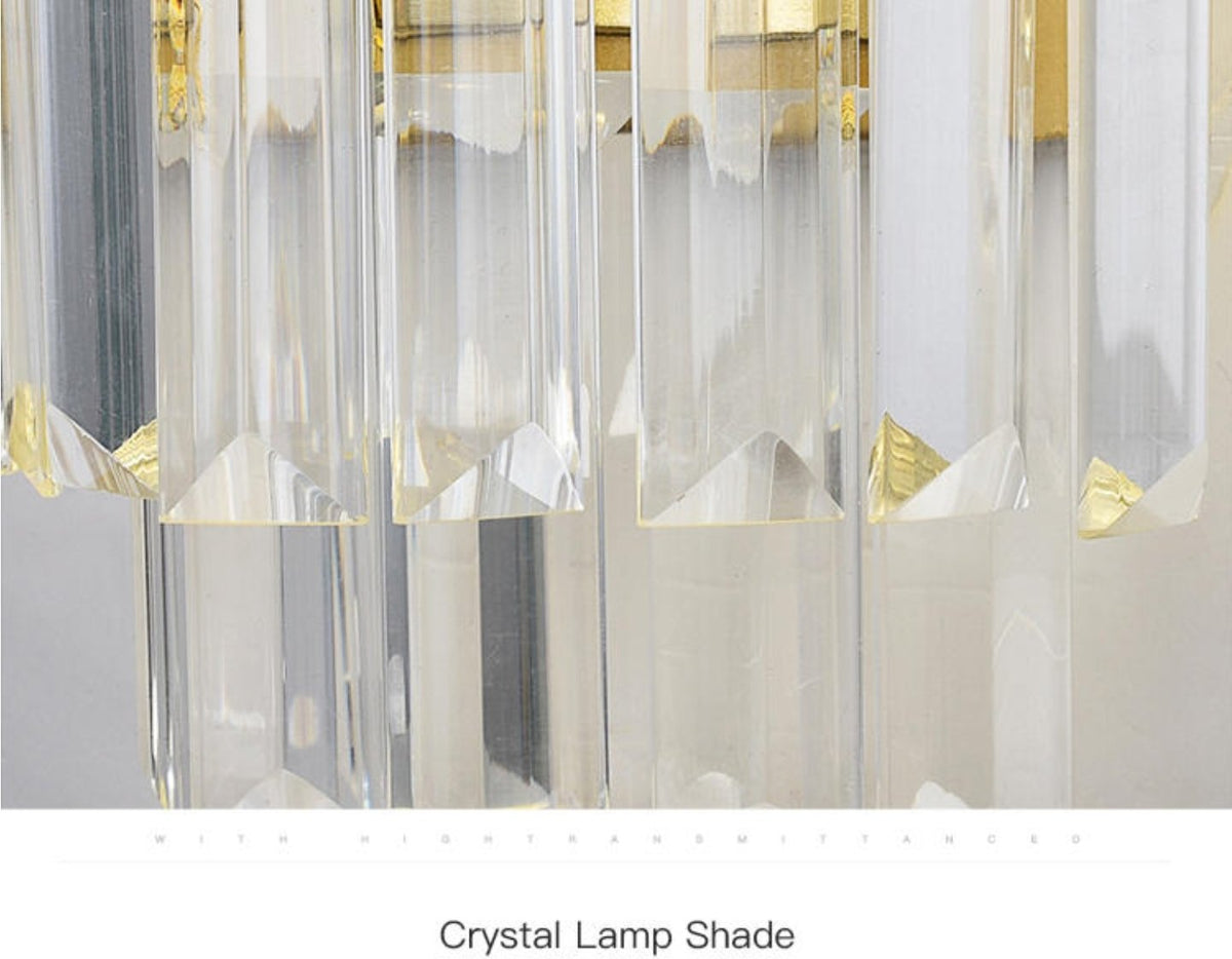 Luxury Wall Light Gold Crystal - Reflect Lighting
