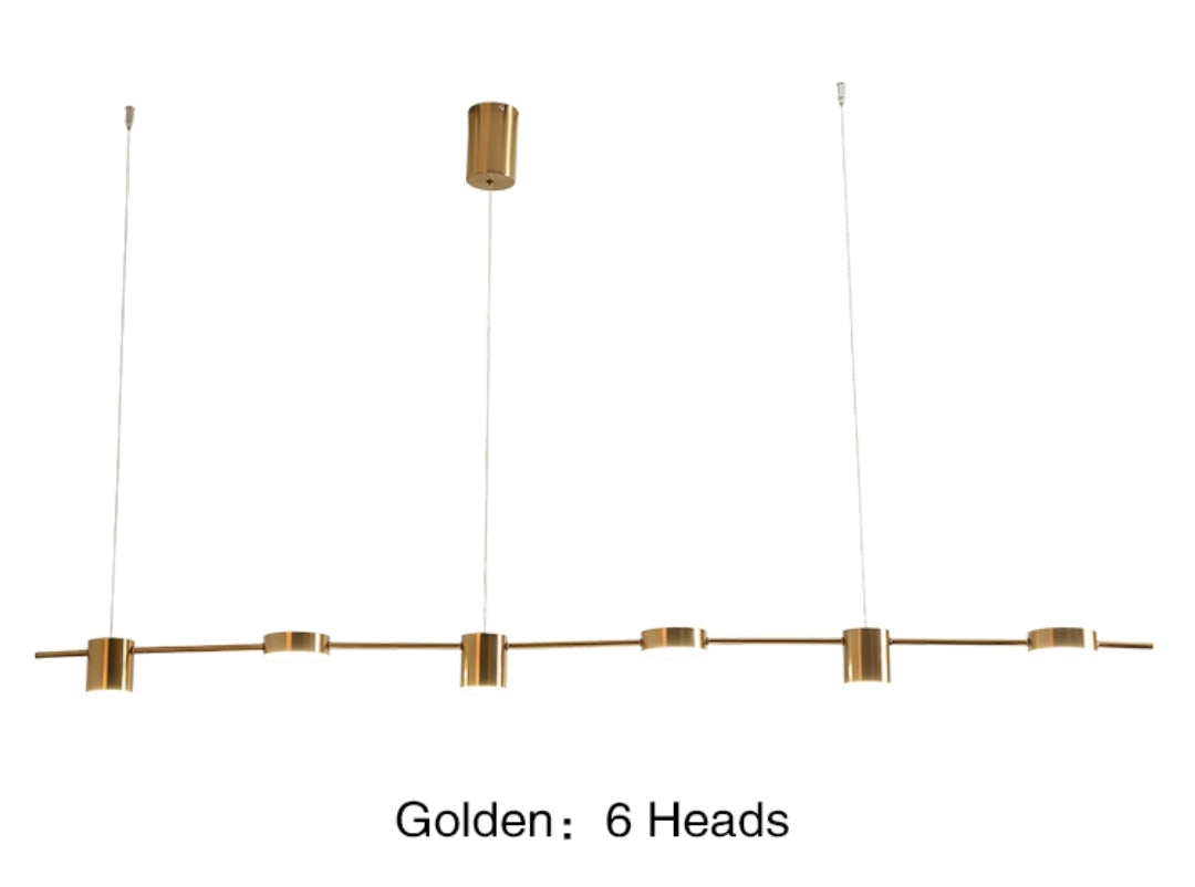 Long Iron Spotlight Black/Gold - Reflect Lighting