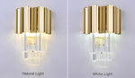 Luxury Wall Light Gold Crystal - Reflect Lighting