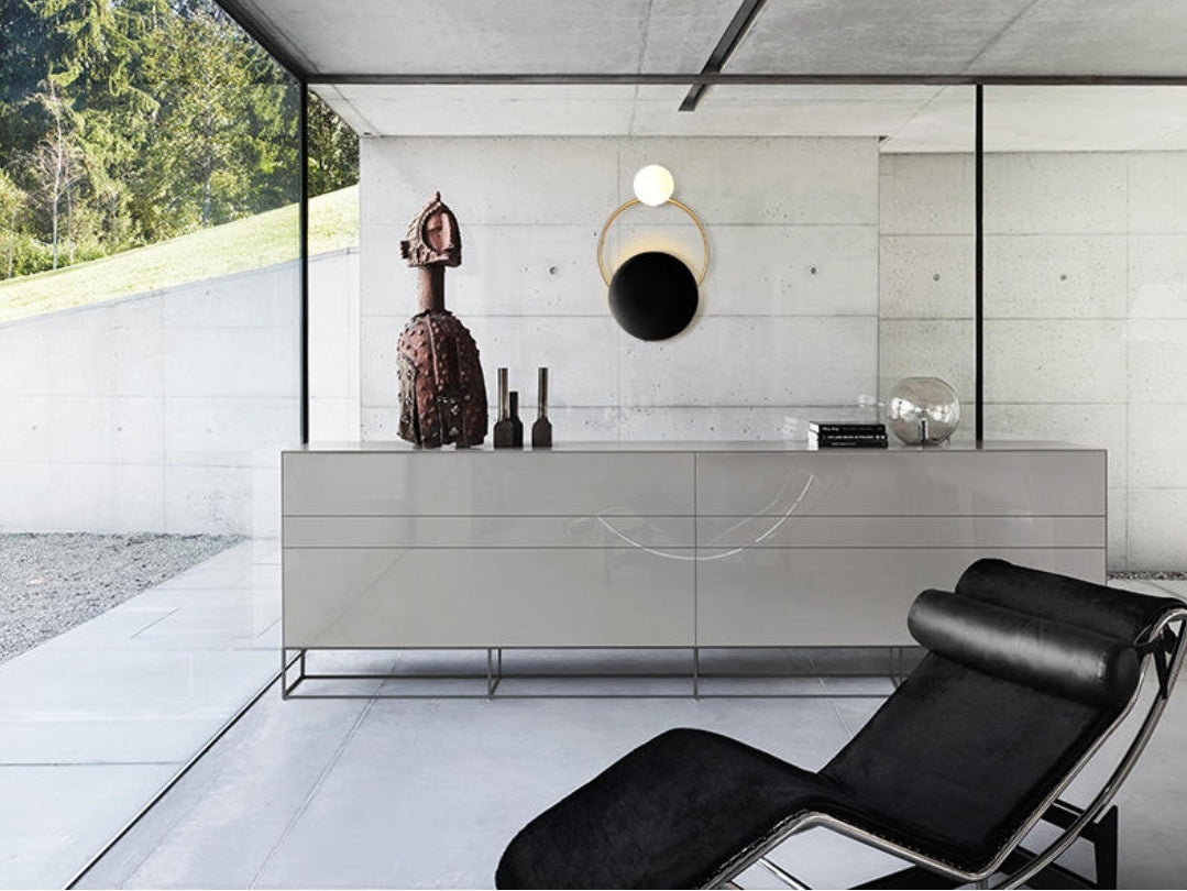 Sconce Black/Gold Wall Lamps - Reflect Lighting