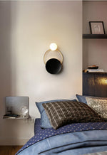 Sconce Black/Gold Wall Lamps - Reflect Lighting