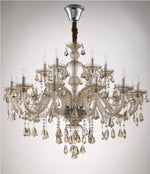 Versailles Chrome & Gold Crystal Chandelier - Reflect Lighting