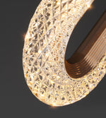 Ogilvy Champagne Gold Staircase Chandelier - Reflect Lighting