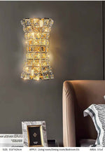 Cascante Furey Wall Lamp- Gold/Chrome