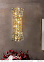 Cascante Furey Wall Lamp- Gold/Chrome