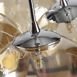 Bubble Ball Chandelier-Gold/Smokey Grey - Reflect Lighting