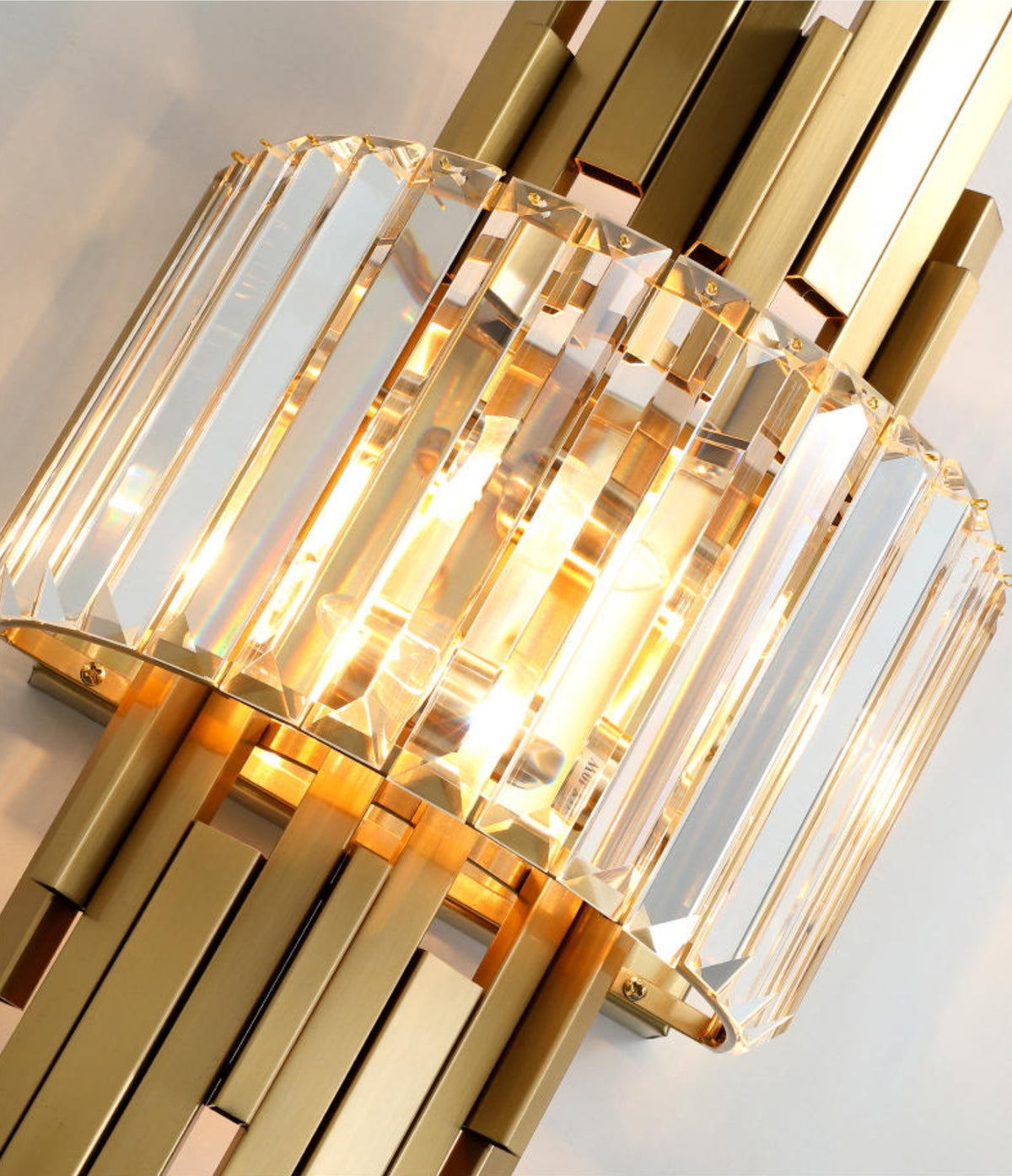 Aramis Iron Crystal Wall Lamp - Reflect Lighting