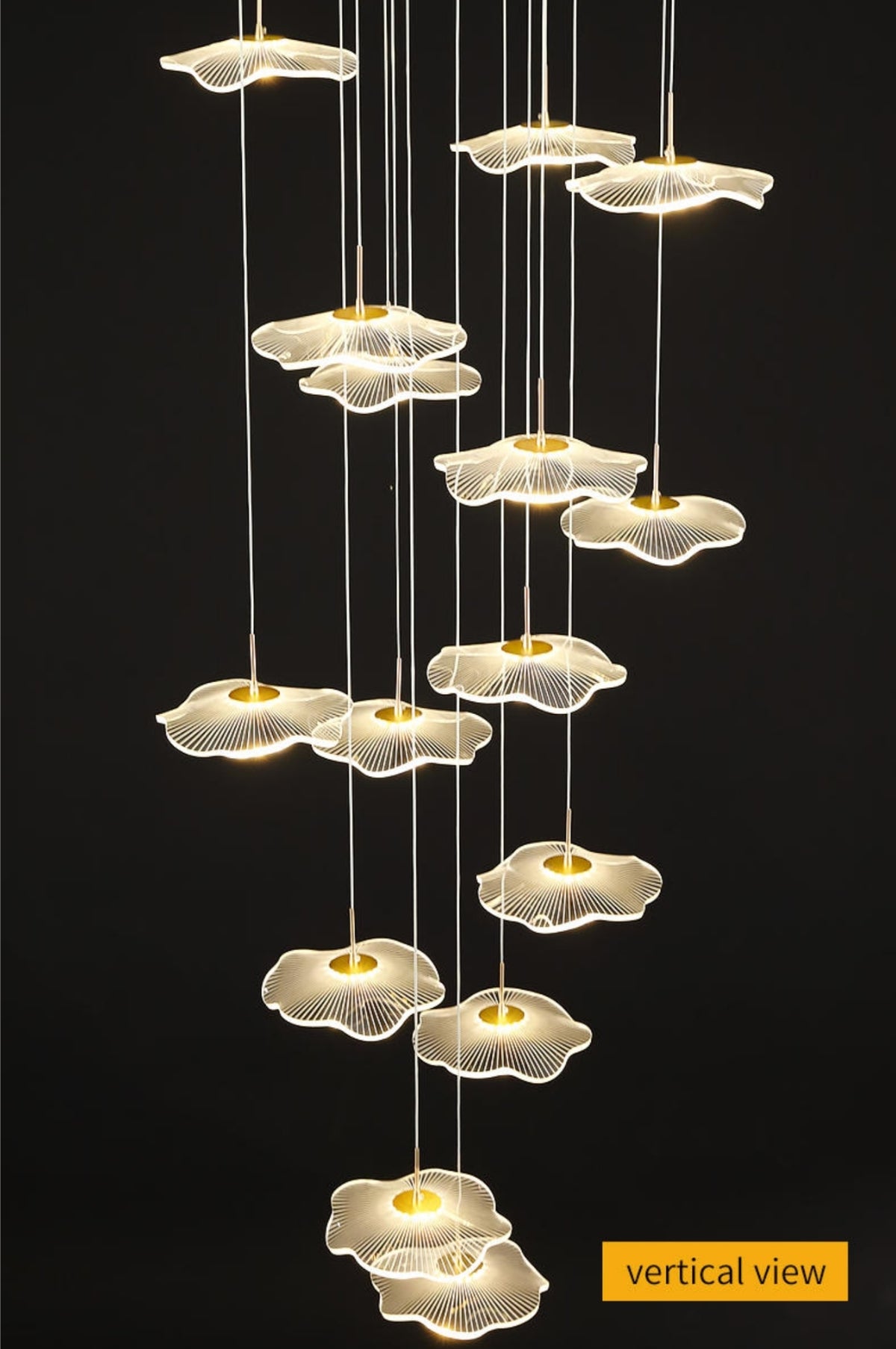 Demello Staircase Chandelier - Reflect Lighting