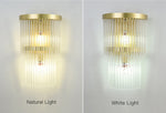 Classic Gold Crystal Wall Lamp - Reflect Lighting