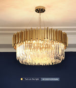 Full Set Gold Crystal Chandelier Light - Reflect Lighting