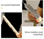 Hiatt Abeer Chrome Staircase Chandelier - Reflect Lighting