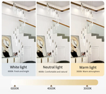 Hiatt Abeer Chrome Staircase Chandelier - Reflect Lighting