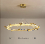 Oppenheim Gold Butterfly Ring Chandelier - Reflect Lighting