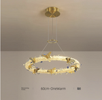 Oppenheim Gold Butterfly Ring Chandelier - Reflect Lighting