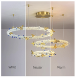 Oppenheim Gold Butterfly Ring Chandelier - Reflect Lighting