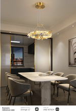 Oppenheim Gold Butterfly Ring Chandelier - Reflect Lighting