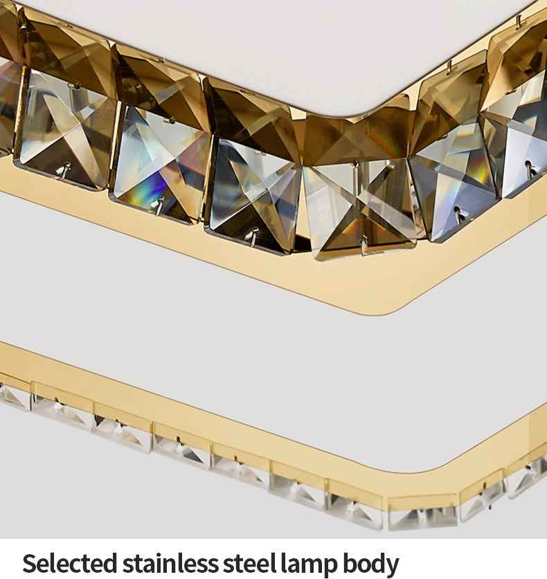Andaluz Cascante Gold Ceiling Light - Remote Controlled
