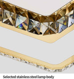 Andaluz Cascante Gold Ceiling Light - Remote Controlled