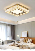 Andaluz Cascante Gold Ceiling Light - Remote Controlled