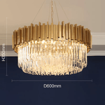 Full Set Gold Crystal Chandelier Light - Reflect Lighting