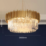 Full Set Gold Crystal Chandelier Light - Reflect Lighting