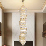 Andaluz Alethea Austwell Gold Large Chandelier- Amber/Smoky Gray/Transparent