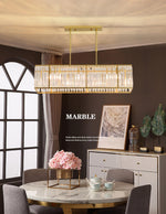 Prism Gold Crystal Chandelier - Reflect Lighting