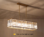 Prism Gold Crystal Chandelier - Reflect Lighting