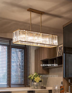 Prism Gold Crystal Chandelier - Reflect Lighting