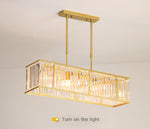Prism Gold Crystal Chandelier - Reflect Lighting