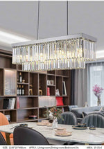 Emjay Andover Chrome Crystal Chandelier