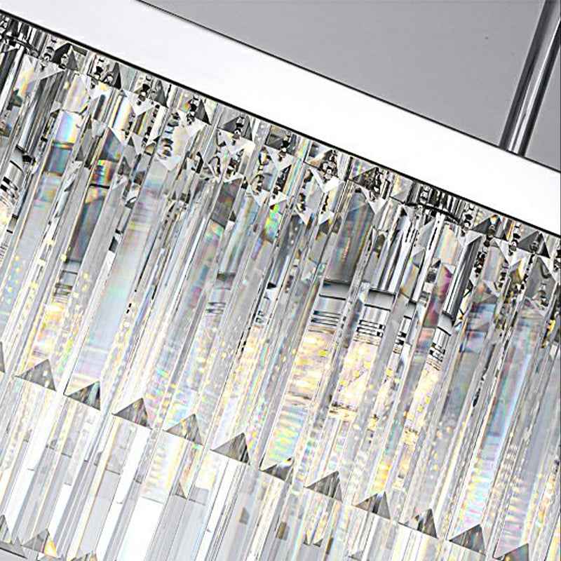 Emjay Andover Chrome Crystal Chandelier